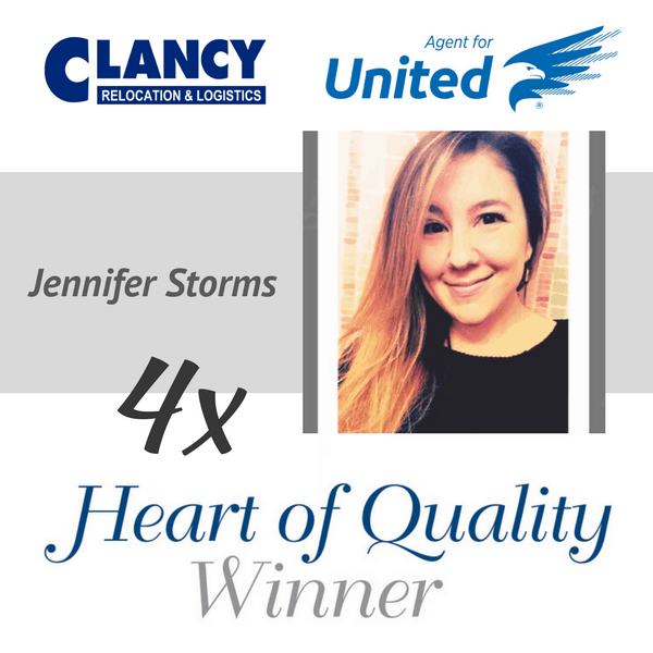 Jennifer Storms Wins 4th Heart Of Quality Award