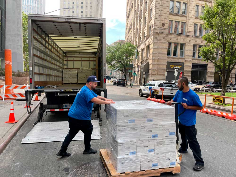 Loading packages for moving