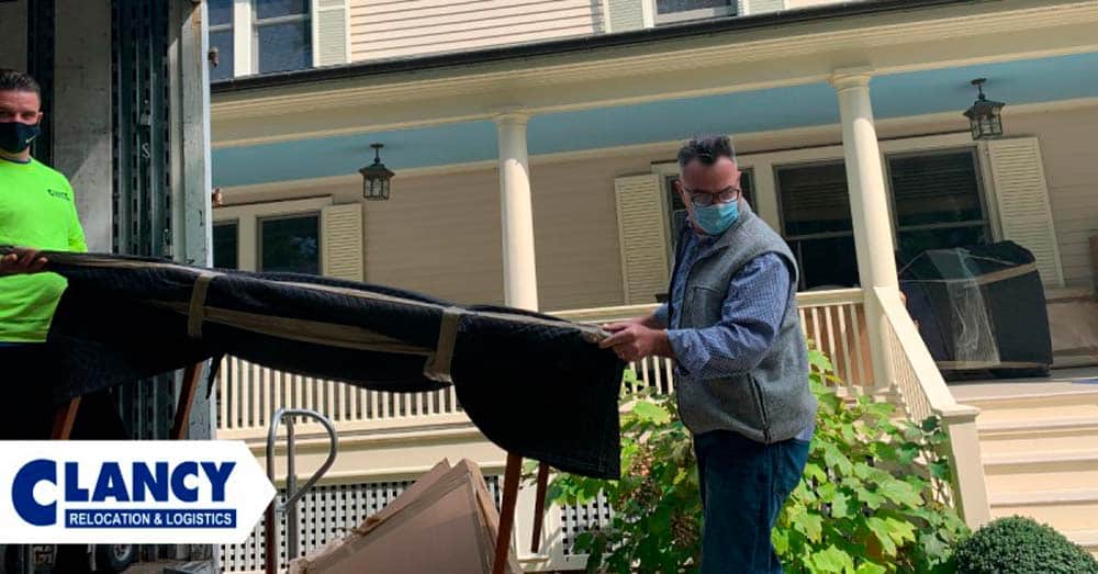 moving into new apartment