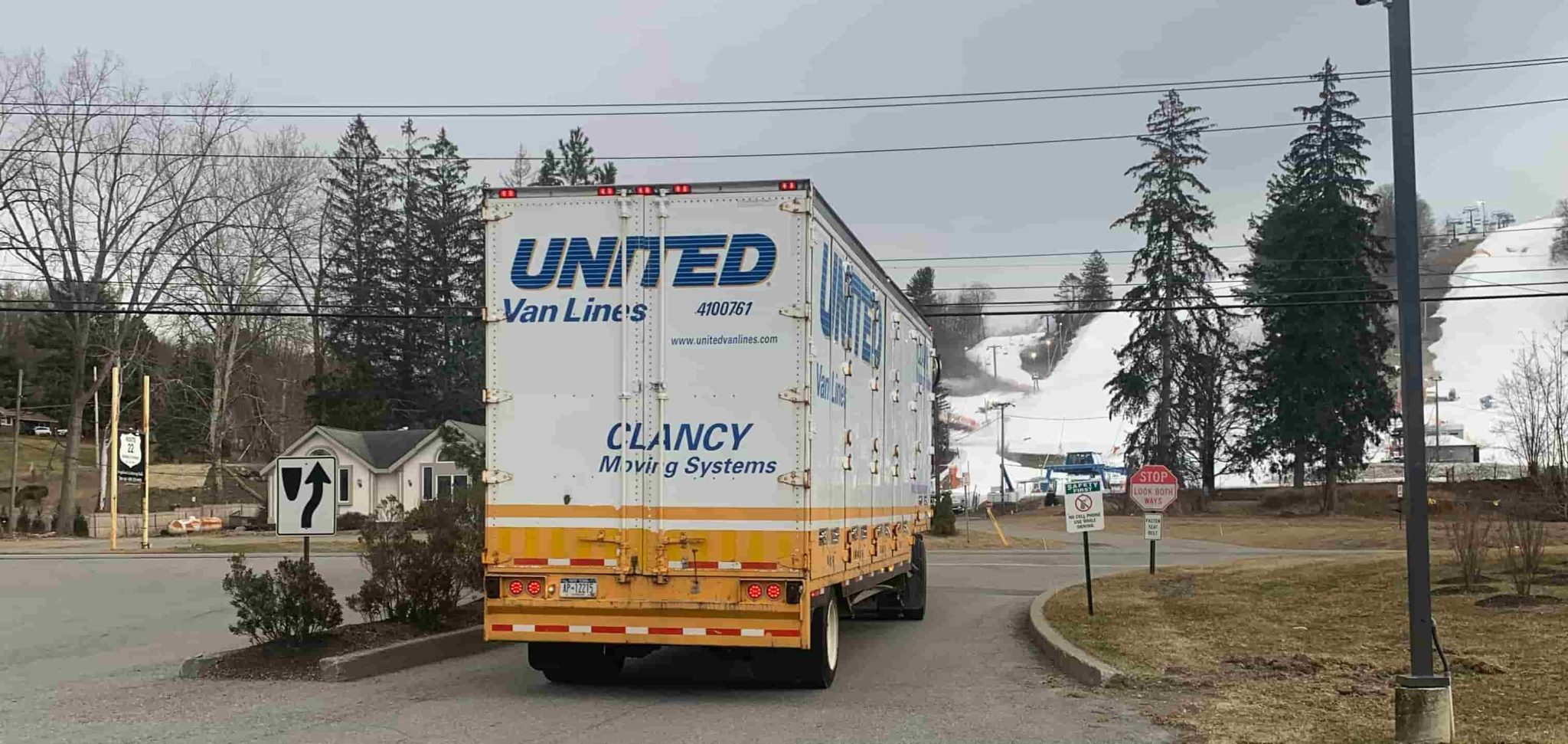 United Van Lines Clancy Moving Truck