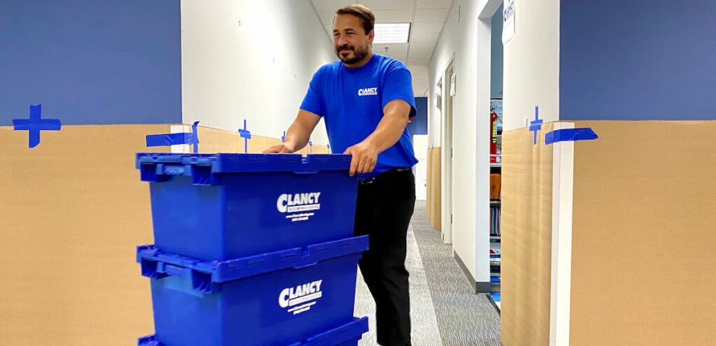 Commercial office movers clancy relocation