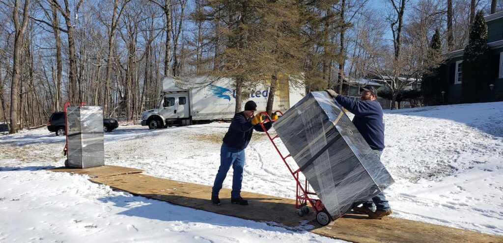 Winter residential moving services united van lines